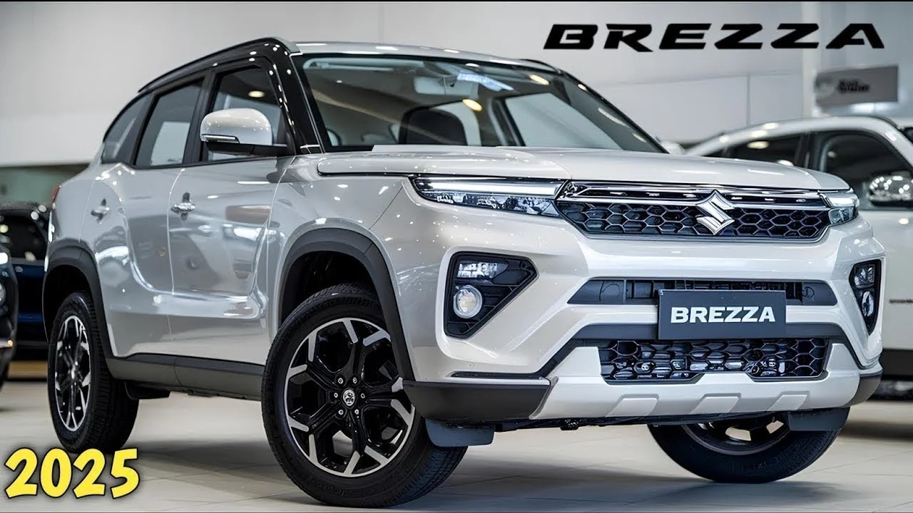 Maruti Brezza 2025 7-Seater New Model Launched at Low Price with 2956cc Engine and Strong Mileage – View Showroom Price